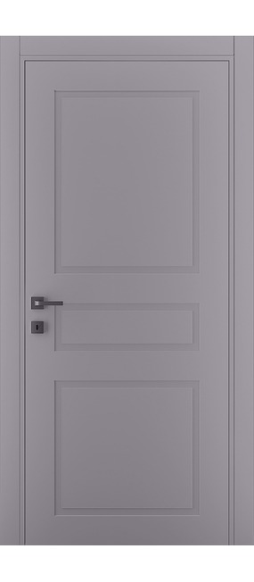 Двері міжкімнатні DOORIS PRIMA P06 RAL 7040, 655x2037. Номер 0