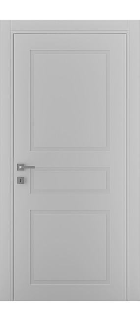 Двері міжкімнатні DOORIS PRIMA P06 RAL 7047, 655x2037. Номер 0