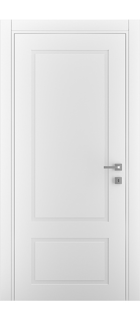 Двері міжкімнатні DOORIS PRIMA P01/P05 білий RAL 9003, 860x2040. Номер 1