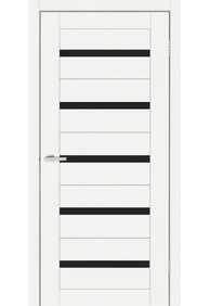 Двері міжкімнатні DOORS Smart С026 BG Емаліт білий (ПВХ), 600x2000