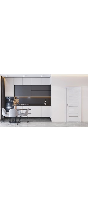 Двері міжкімнатні DOORS Smart С018G Дуб маренго (ПВХ), 600x2000. Номер 1
