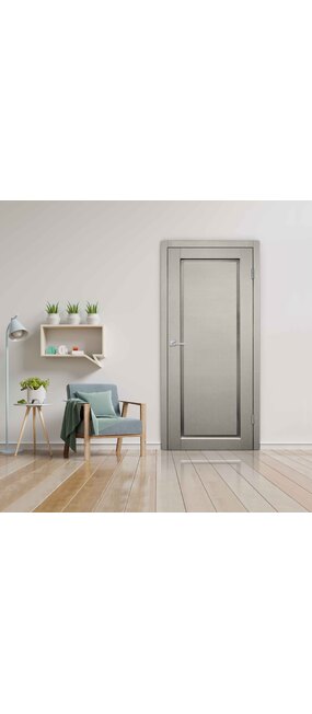 Двері міжкімнатні DOORS Смарт С090G Дуб мерсо (ПВХ), 600x2000. Номер 1