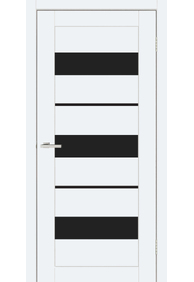 Двері міжкімнатні DOORS Smart С028 BG Емаліт білий (ПВХ), 600x2000
