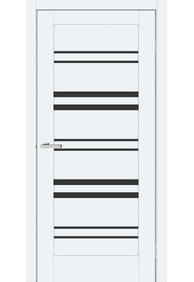 Двері міжкімнатні DOORS Smart С017 BG Емаліт білий (ПВХ), 600x2000