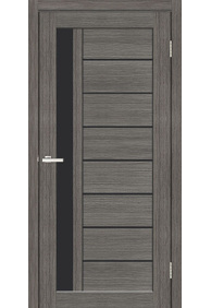 Двері міжкімнатні OMiC CORTEX DECO 09 ЧС (пвх: ДУБ ASH), 600x2000