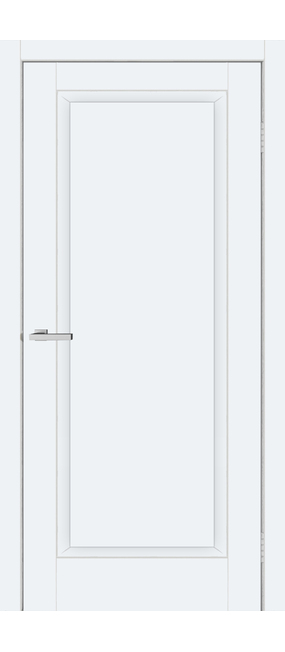 Двері міжкімнатні DOORS Neo N01 B Емаліт білий (ПВХ), 600x2000. Номер 0