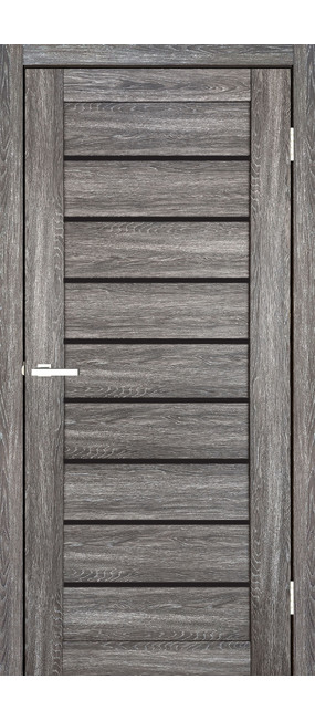 Двері міжкімнатні DOORS Smart С018 BG Дуб темний браш (ПВХ), 800x2000. Номер 0
