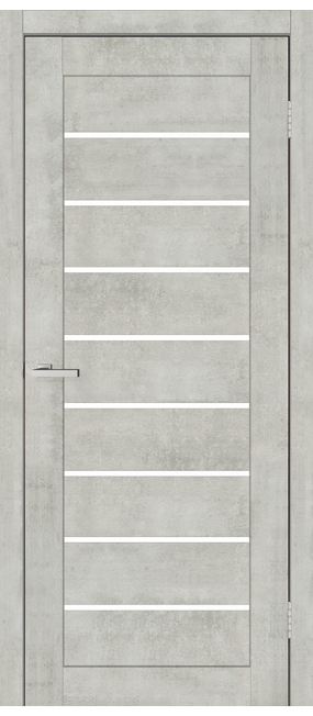 Двері міжкімнатні DOORS Smart С018G Бетон світлий (ПВХ), 600x2000. Номер 0