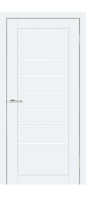 Двері міжкімнатні DOORS Smart С018G Емаліт білий (ПВХ), 600x2000. Номер 0