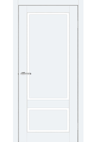 Двері міжкімнатні DOORS Smart С105 G Емаліт білий (ПВХ), 600x2000