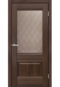 Двері міжкімнатні DOORS Smart С070 CD Дуб бордо (ПВХ), 600x2000