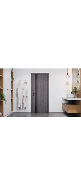 Двері міжкімнатні DOORS Smart TRENTO 03BG Дуб суво (ПВХ), 600x2000. Номер 2