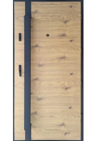 Двері вхідні ERKADO Р110 BL 82 Дуб натуральний, 970x2080