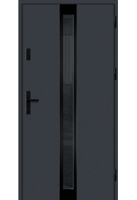 Двері вхідні ERKADO SiNGEN 1 T78 Антрацит, 1062x2089