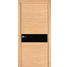 Двері міжкімнатні FADO Plato 1310 (лакобель RAL 9005) _дуб натура_, 580x2010. Номер 0