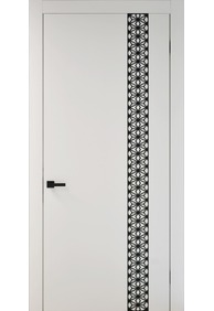 Двері міжкімнатні FADO Plato Вишиванка РД 3 _білий_, 860x2280
