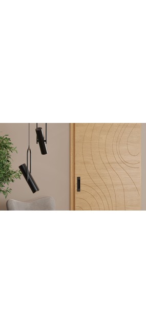 Двері міжкімнатні FADO Plato 1307 _дуб натуральний_, 880x2050. Номер 6