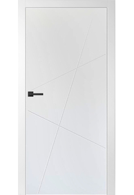 Двері міжкімнатні Free Style Doors Policolor 7 RAL 9003, 860х2060