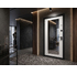 Двері вхідні HYGGE Apart 120 Mirror Чорний мат/Білий супермат, 860x2050 R. Номер 3