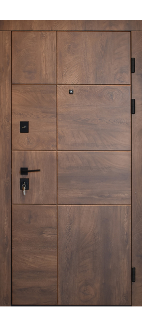 Двері вхідні HYGGE Apart 120 Square Спил коньячний, 860x2050. Номер 0