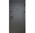 Двері вхідні HYGGE Apart 120 Diagonal Антрацит/Білий супермат, 860x2050. Номер 0
