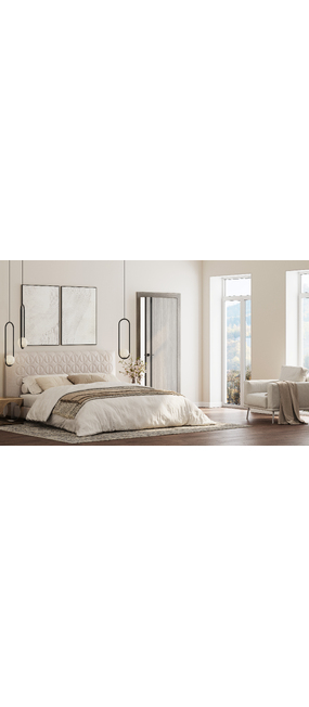 Двері міжкімнатні HYGGE ARVIKA Eris Black Line (чорний торець полотна) Grey Oak, 595x2030. Номер 2