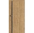Двері міжкімнатні HYGGE ARVIKA Baldur (чорний торець полотна) Oak Grand Premium, 595x2000. Номер 0