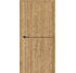 Двері міжкімнатні HYGGE ARVIKA Eris LUX (чорний торець полотна) Oak Grand Premium, 595x2000. Номер 0