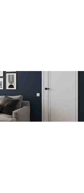 Двері міжкімнатні HYGGE ARVIKA Faro White Premium, 895x2000. Номер 3