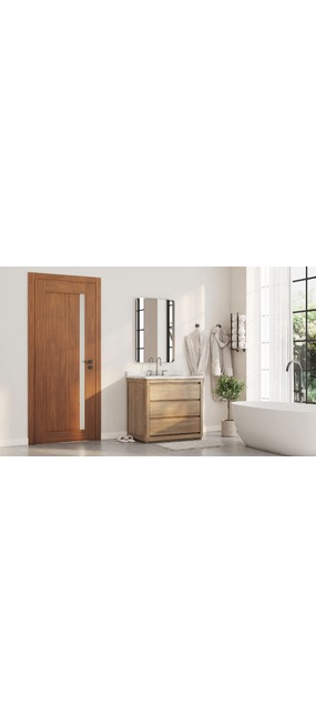 Двері міжкімнатні HYGGE ARVIKA Faro Walnut Premium, 695x2000. Номер 1