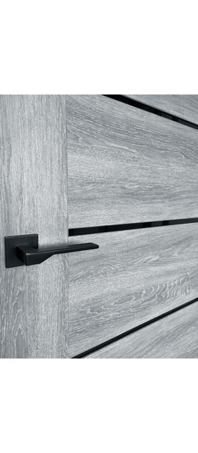 Двері міжкімнатні HYGGE ARVIKA Midia BG Grey Oak, 595x2030. Номер 1