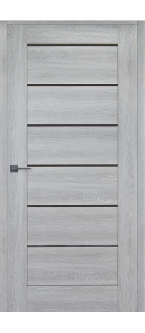 Двері міжкімнатні HYGGE ARVIKA Midia BG Grey Oak, 595x2030. Номер 0