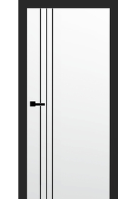 Двері міжкімнатні HYGGE Balance Eris Line 03 White Premium PP, 600x2000