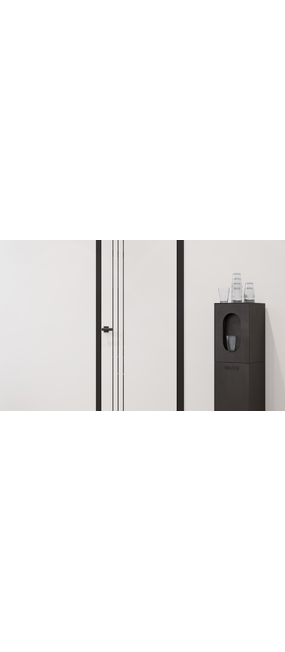 Двері міжкімнатні HYGGE Balance Eris Line 03 White Premium PP, 600x2000. Номер 1