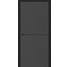 Двері міжкімнатні HYGGE Balance Eris Line 04 Graphite PP, 600x2000. Номер 0