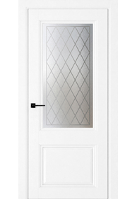 Двері міжкімнатні HYGGE ESSENCE 408 G Білий мат PP, 600x2000