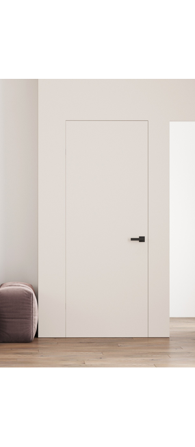 Двері прихованого монтажу HYGGE PORTE (грунтівка: Білий), 972х2036. Номер 1