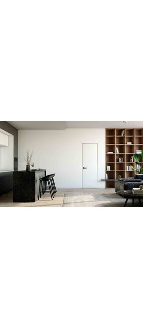 Двері прихованого монтажу HYGGE PORTE (грунтівка: Білий), 972х2036. Номер 3