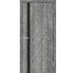 Двері міжкімнатні OMiC Сіті ЧС (пвх: Дуб юджин), 600x2000. Номер 0