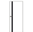 Двері міжкімнатні OMiC FLAT 02B (чорне скло) (пвх: Емалекс), 600x2000. Номер 0