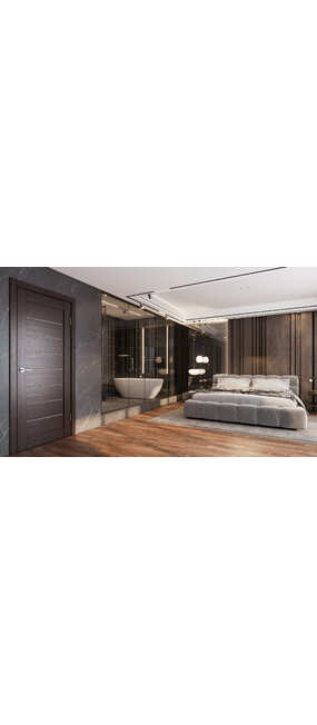 Двері міжкімнатні OMiC CORTEX DECO 10 ПО (пвх: ДУБ WENGE), 600x2000. Номер 2