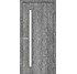 Двері міжкімнатні OMiC Техно Т01 (пвх: Дуб юджин), 600x2000. Номер 0
