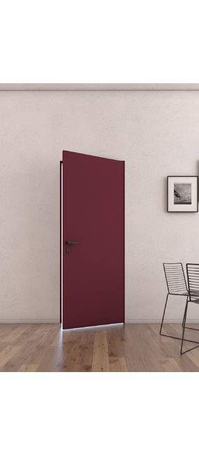 Двері прихованого монтажу Porta Nova Filomuro 50 фарбована рама і профіль Кольори RAL, 680x2050. Номер 0