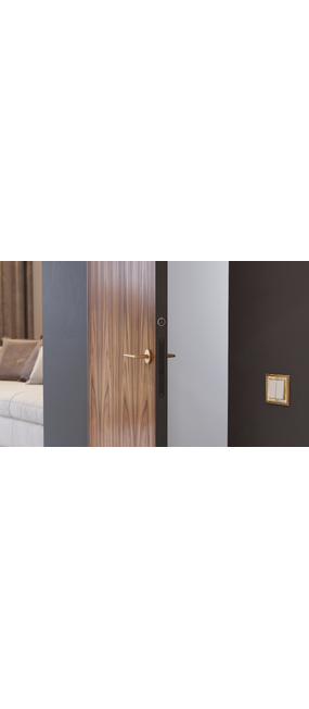 Двері прихованого монтажу Porta Nova Filomuro 50 Горіх американський, 890x2480. Номер 3