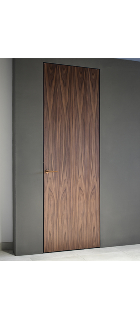Двері прихованого монтажу Porta Nova Filomuro 50 Горіх американський, 890x2480. Номер 0
