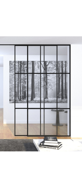 Перегородка Sliding Doors Paris Порошкове покриття, 3000x2700. Номер 0