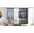 Перегородка Sliding Doors London Порошкове покриття, 3000x2700. Номер 1