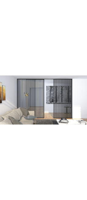 Перегородка Sliding Doors Manchester Порошкове покриття, 3000x2700. Номер 1