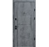 Двері вхідні Straj Lux Parallel Бетон темний/Білий матовий, 850x2040 R. Номер 0