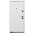 Двері вхідні Straj Berez Lux Fusion Standard Kale Пастель Софт Блек/Білий матовий, 850x2040 R. Номер 1